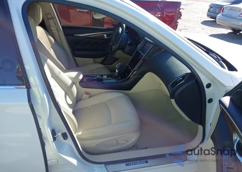 2014 Infiniti Q50 Premium from USA, damaged, VIN JN1BV7AR5EM686555